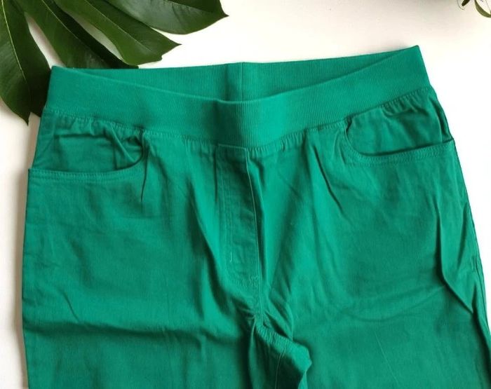 Pantalon droit ultra confort vert Blancheporte valeur 29.99€ - photo numéro 2