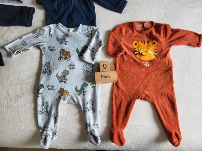 Lot bébé garçon petits prix en très bon état, rentrée Septembre automne hiver - photo numéro 5