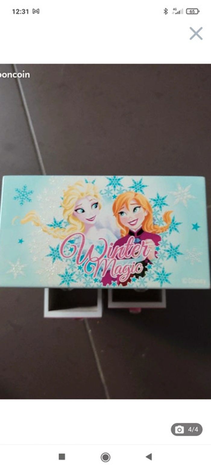 Boîte à bijoux la reine des neiges - photo numéro 4