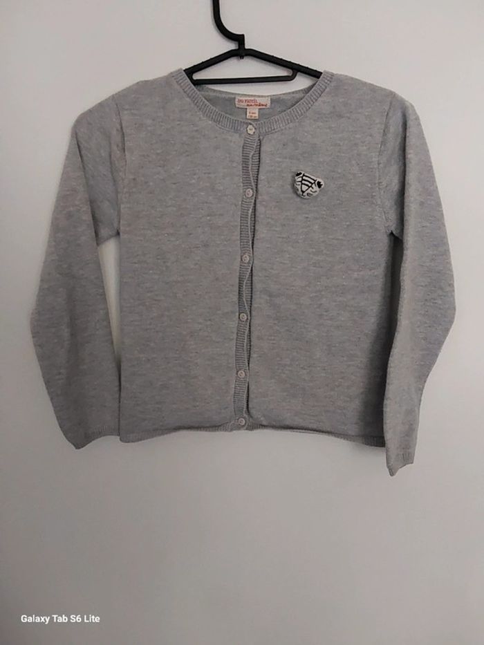 Gilet dpam fille 8 ans