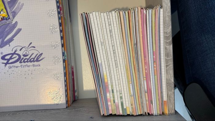 Lot de feuilles Diddl