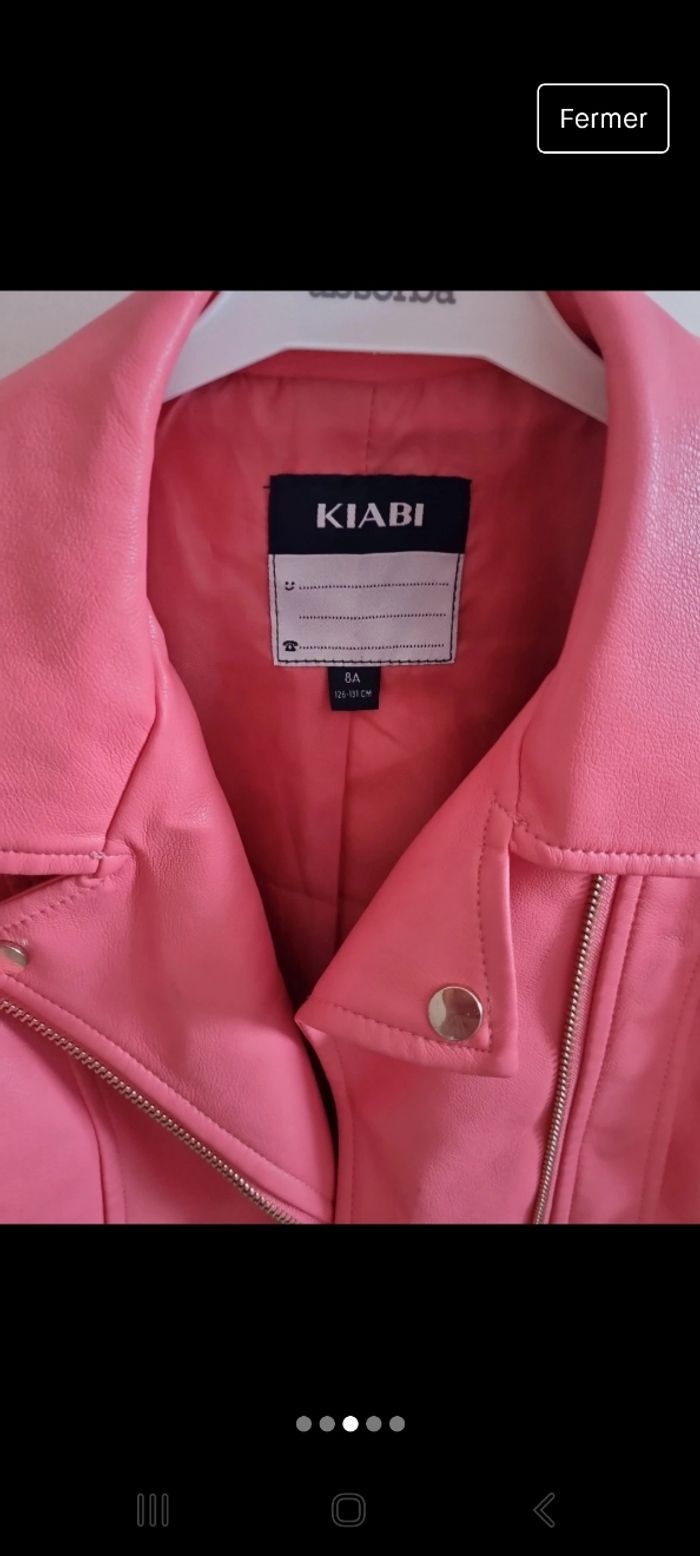 Veste rose perfecto 8 ans - photo numéro 3