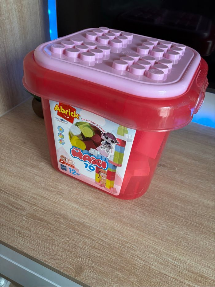 Grosse boîte rose gros lego abrick eccoifer - photo numéro 6