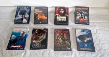 Lot DVD Horreur Epouvante Requins Texas Chainsaw Shark