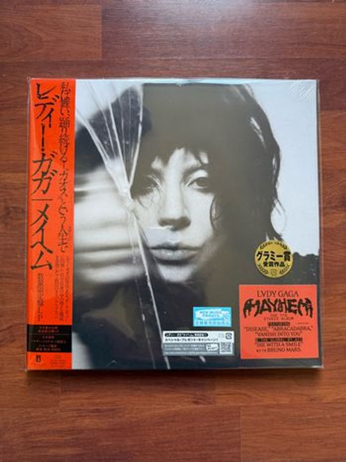 Lady Gaga Mayhem album LP Vinyl Japanese Limited Edition