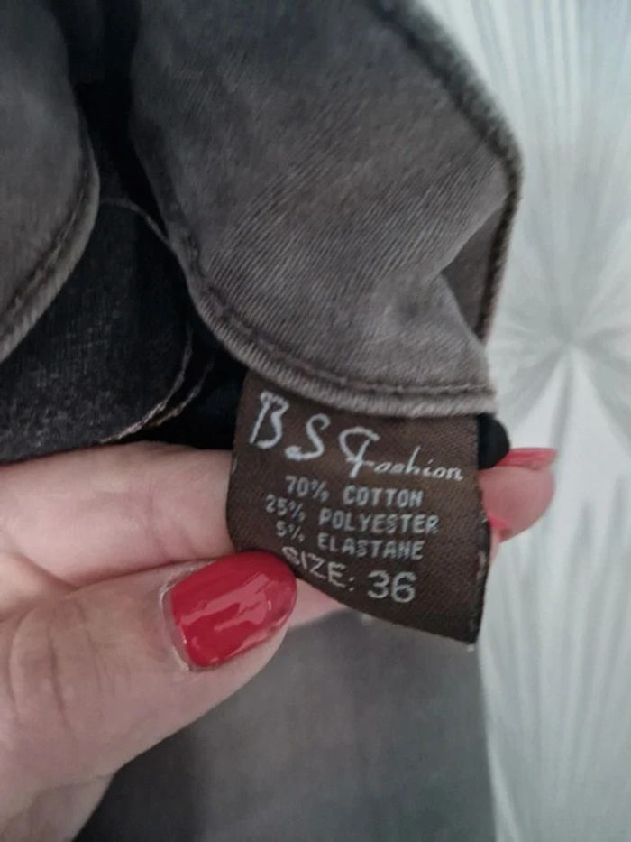 Joli pantalon gris taille 36 - photo numéro 3