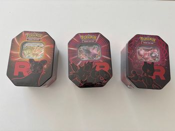 Artset - Trio 3 Pokébox de la Team Rocket EV10 - Mewtwo - Nidoking - Persian