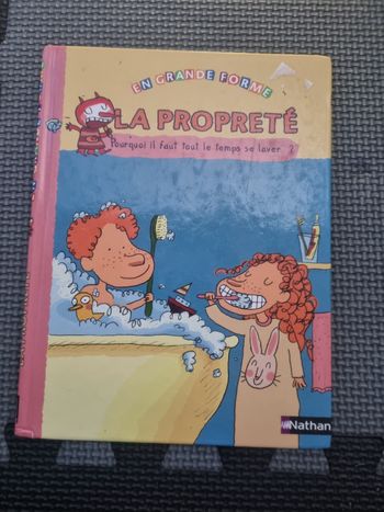 Livre enfant La Propreté