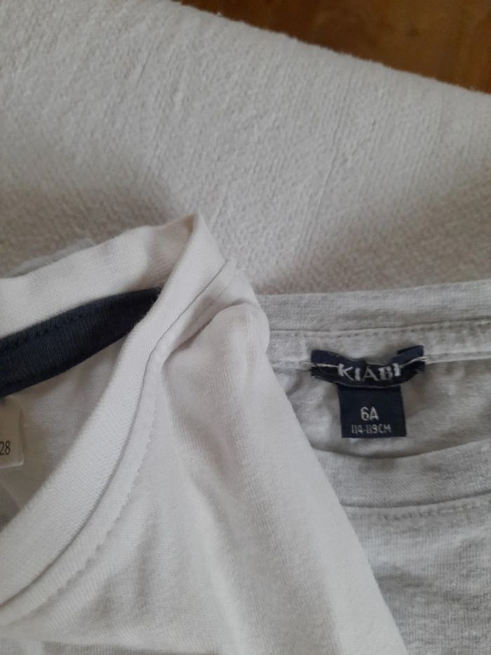 Lots de 6 tee-shirts - photo numéro 3