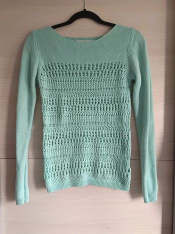 Pull menthe XS