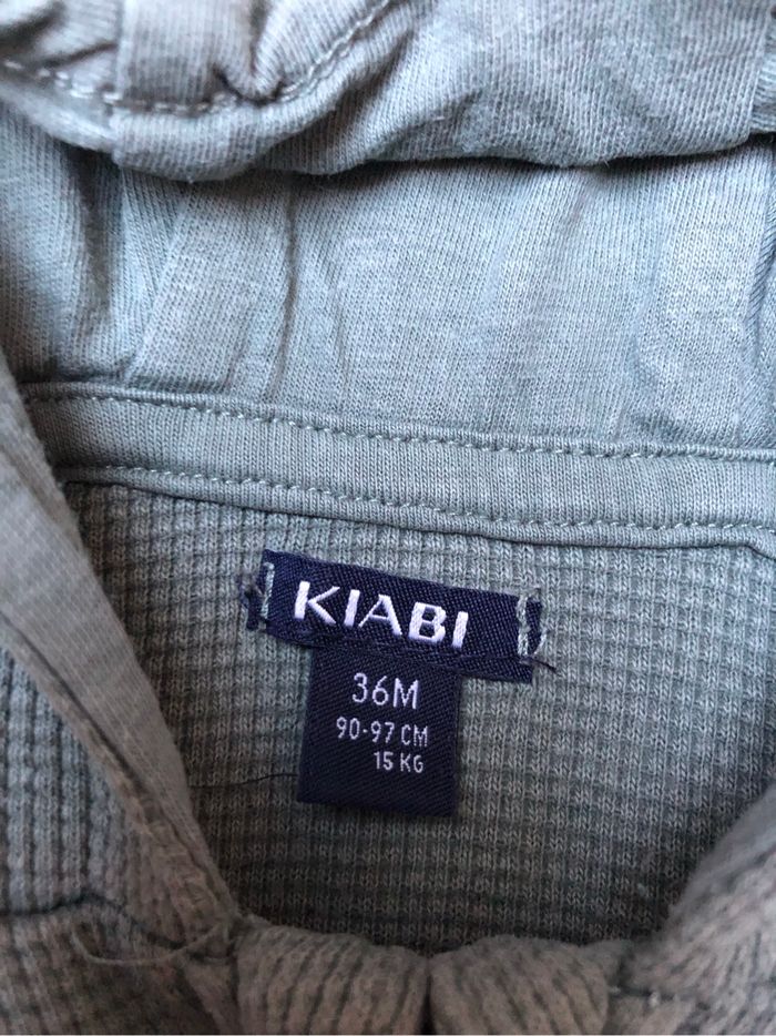 Lot garçon 36 mois / 3 ans sweat pull et gilet zippé - photo numéro 2