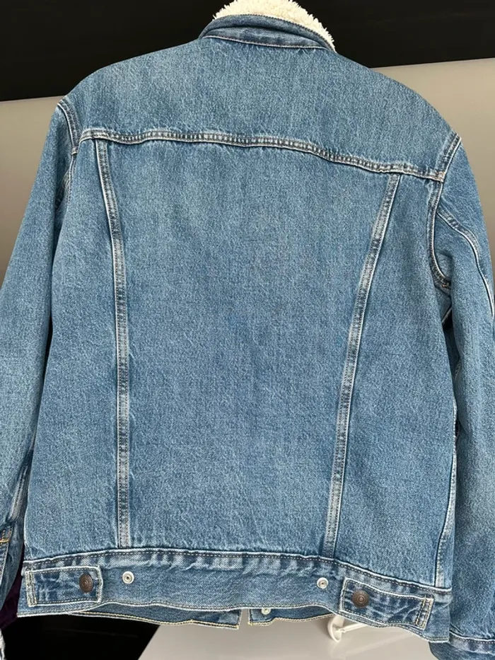 Veste en jeans doublé Lévis - photo numéro 5