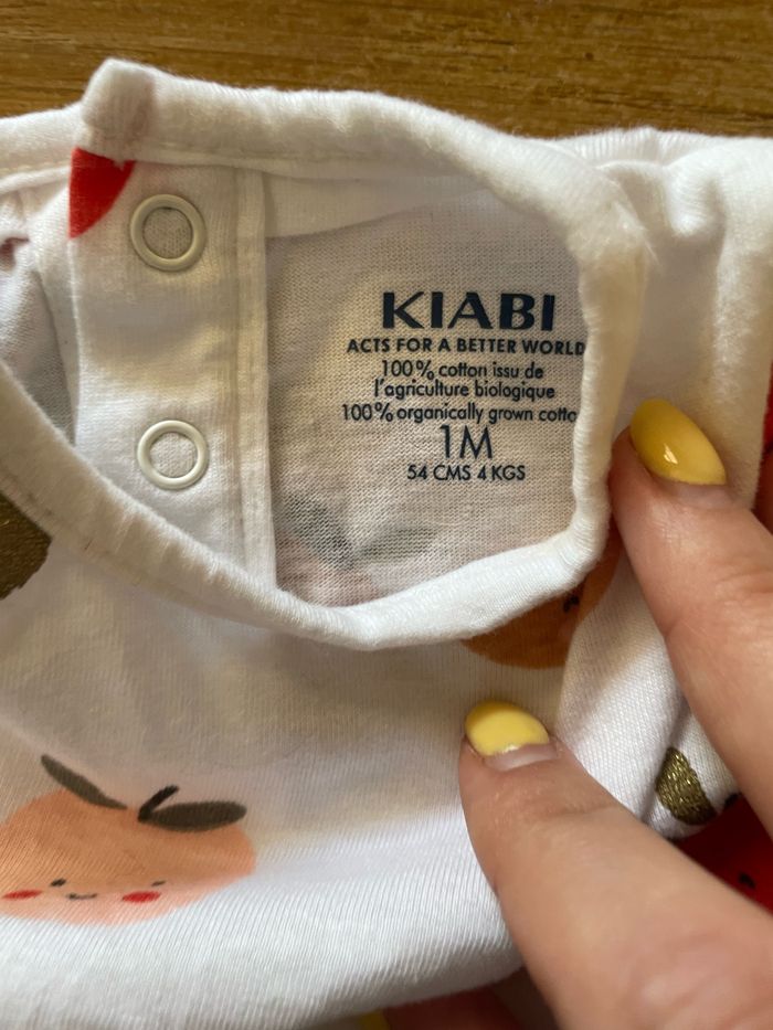 T-shirt Kiabi fruits - photo numéro 2