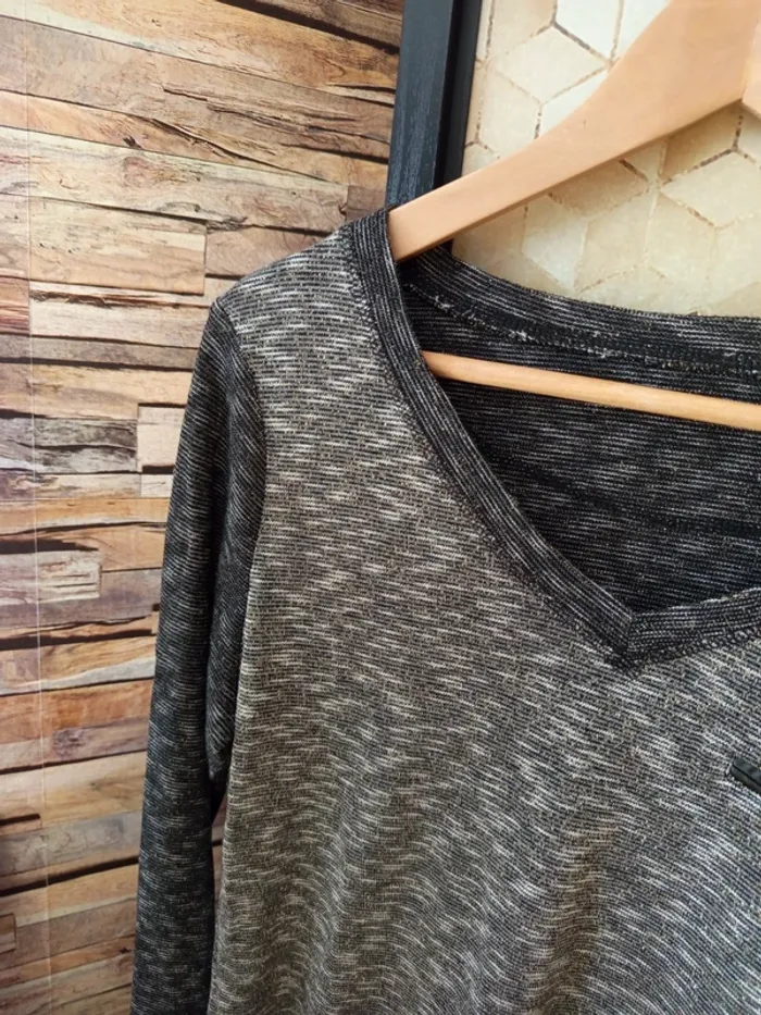 Tshirt manche longues gris - photo numéro 3