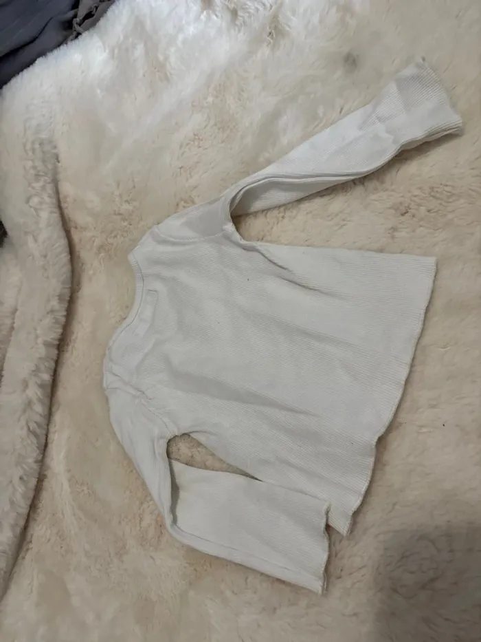 T-shirt manches longues bébé fille 18 mois Zara - photo numéro 3