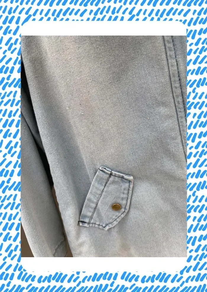 Veste en jean bleu clair - photo numéro 2