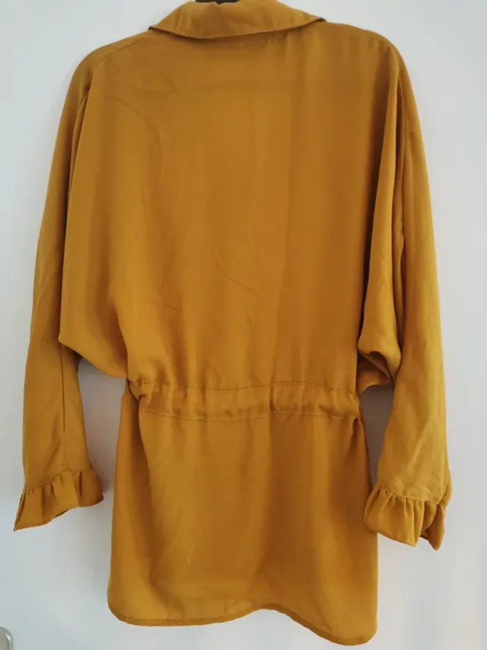 Blouse Unigirl - Taille S - Couleur moutarde - photo numéro 4