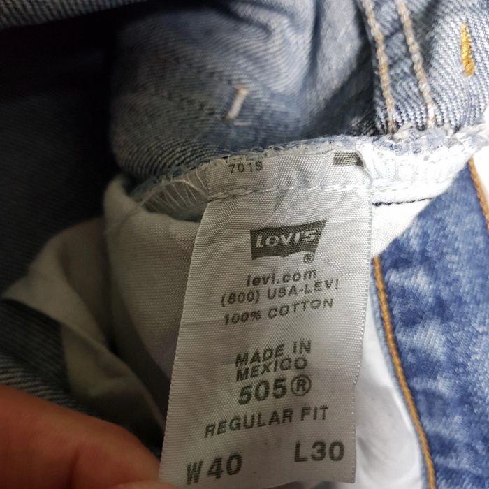 Jean Levi's 505 W40 L30 Bleu - photo numéro 10