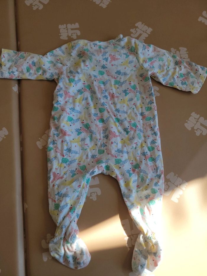 Lot de 2 pyjamas mixtes légers 9 mois - Adorables et confort - photo numéro 4