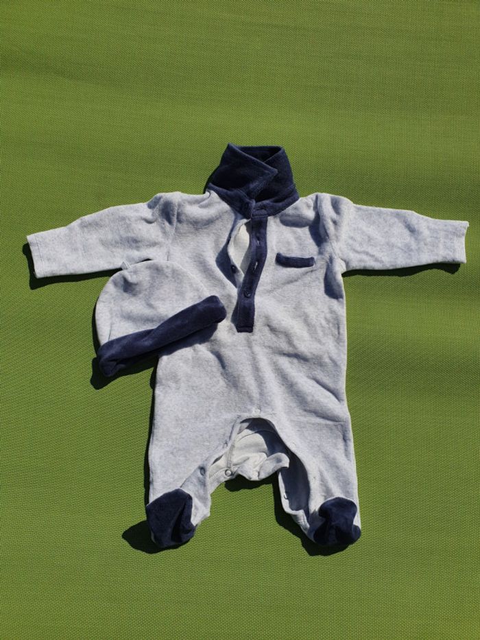 Pyjama une pièce à pieds