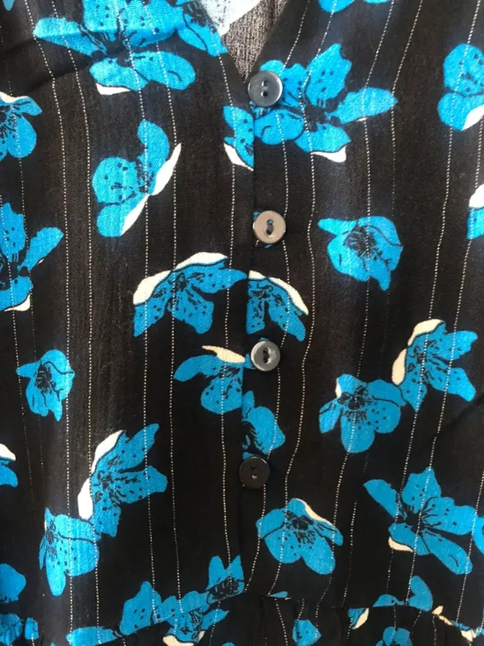 Robe An’ge neuve noire et bleue - photo numéro 3