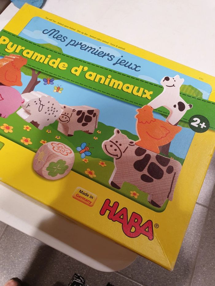 Jeu HABA pyramide d'animaux - photo numéro 2