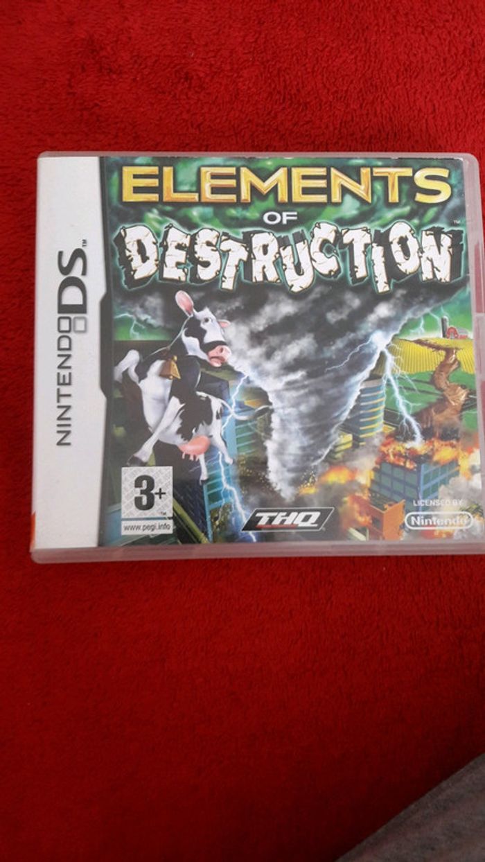 Jeux nintendo ds Éléments of destruction