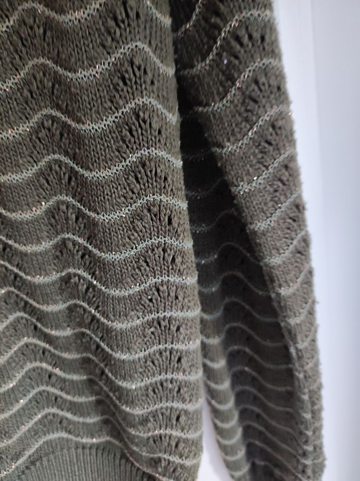 Gilet fin kaki - photo numéro 4