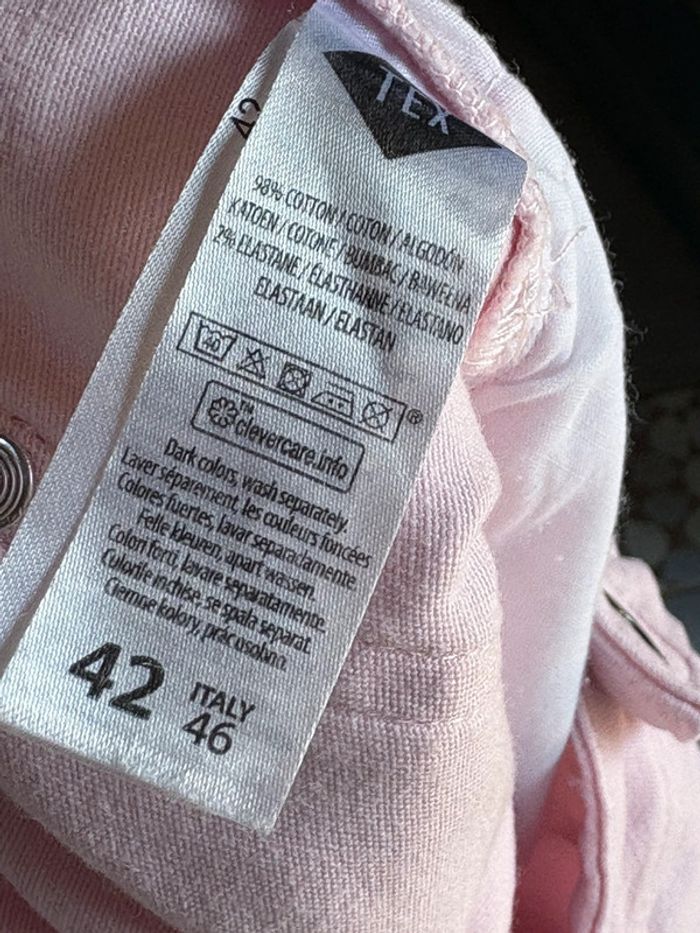 Bermuda / short rose clair Tex taille 42 - photo numéro 3