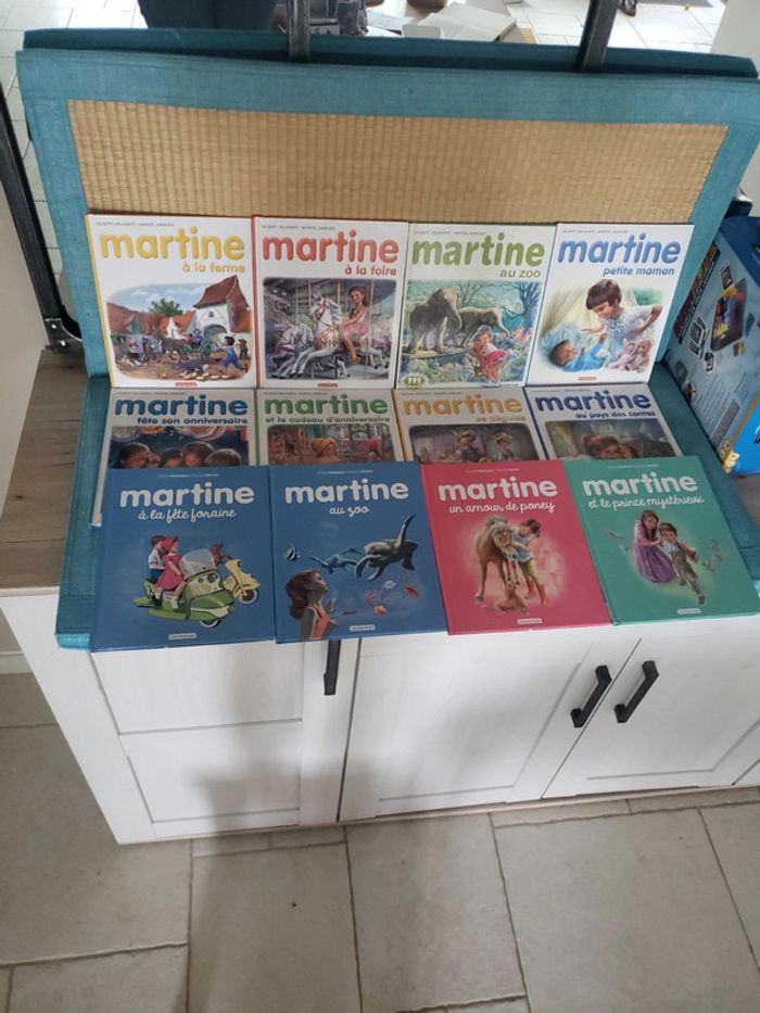 12 livres Martine