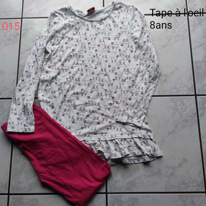 Pyjama 2 pièces tape a l'oeil 8 ans