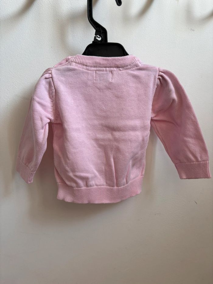 Pull cœur rose 3 mois - photo numéro 5