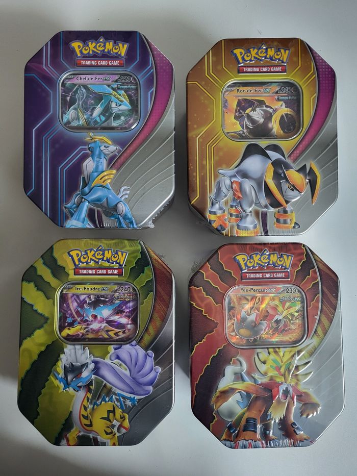 Arset pokebox pokemon Destinées Paradoxe scellé Fr