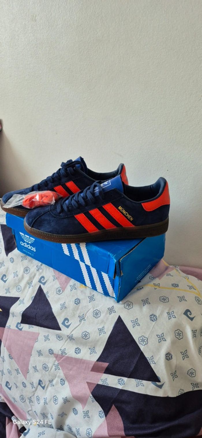 Basket adidas münchen femme