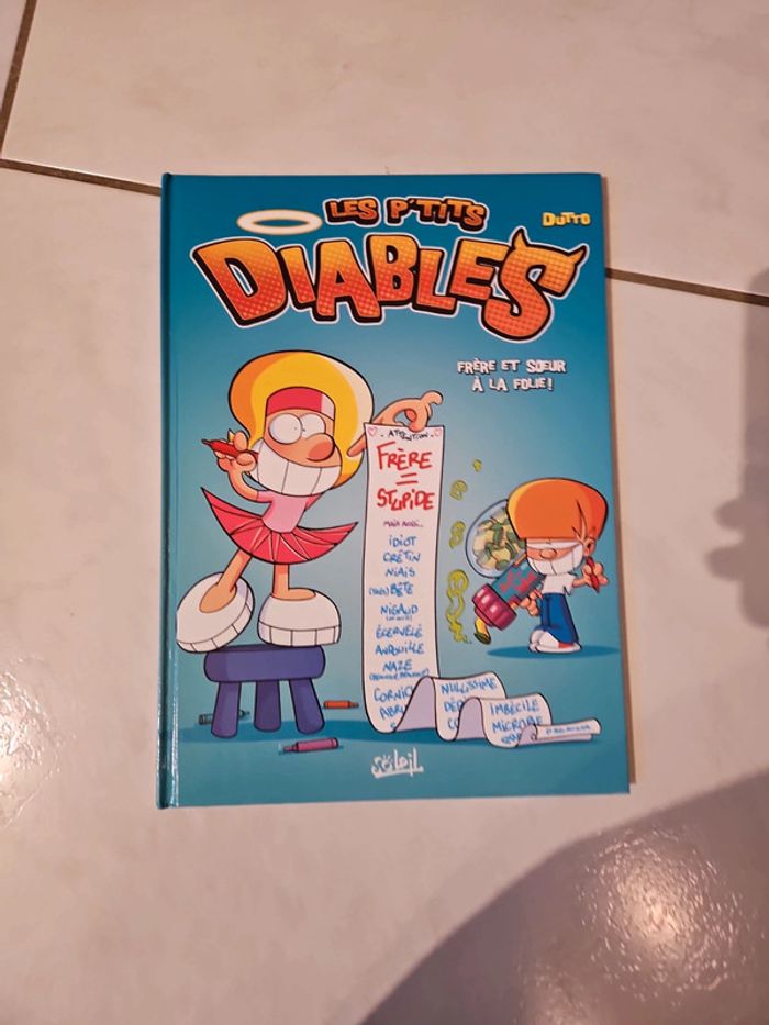 Bd les p'tits Diables Frère et sœur à la folie! - photo numéro 2