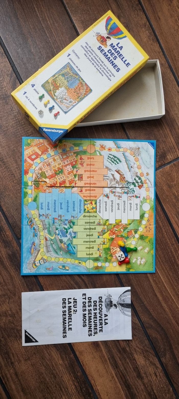 Jeu la marelle des semaines - photo numéro 2