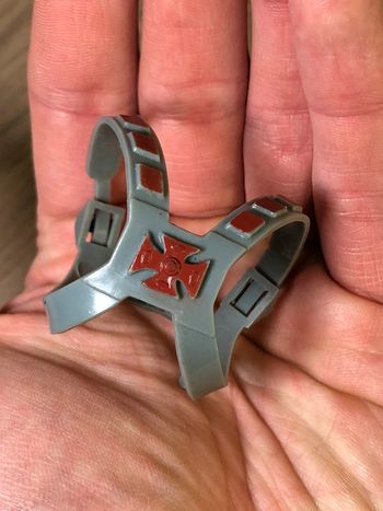 Accessoire figurine motu musclor armure vintage Mattel