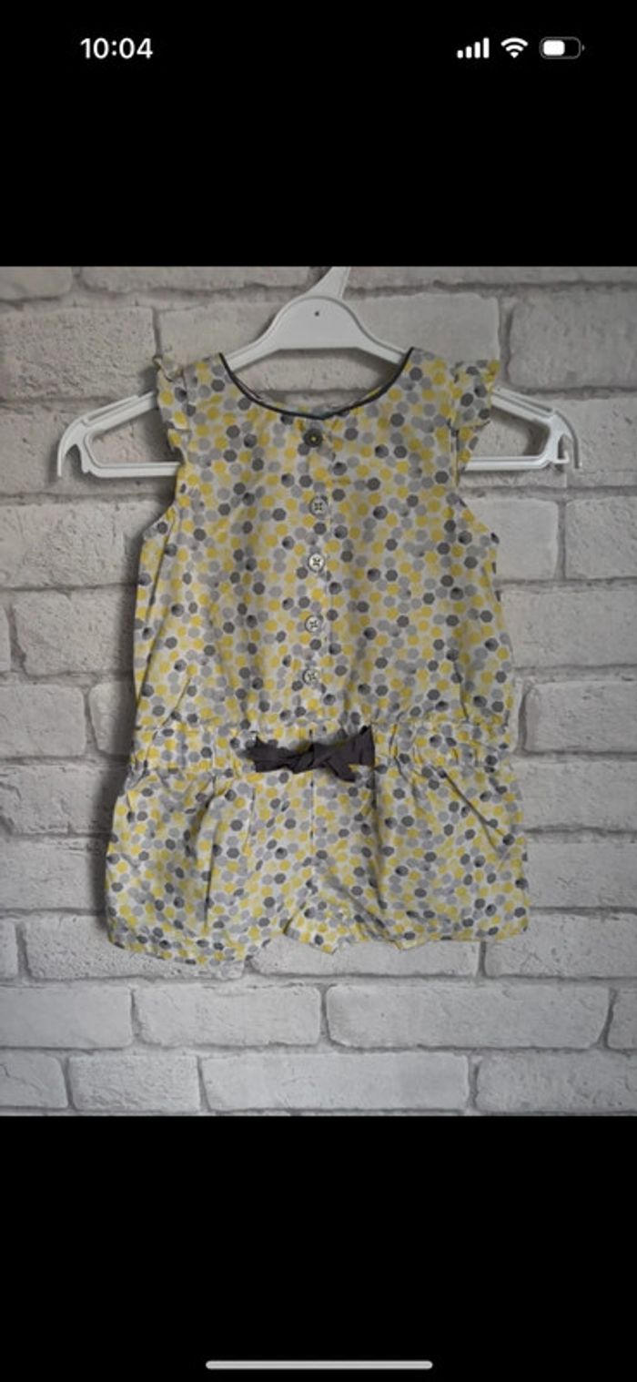 combishort obaibi taille 6 mois