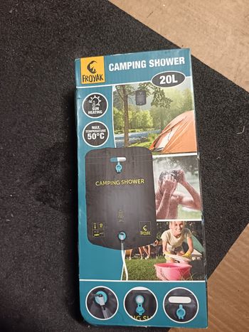 Camping shower