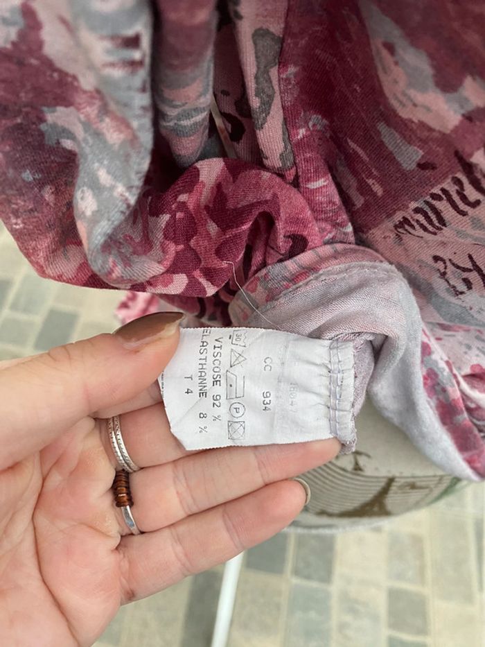 TEE shirt femme Cache cache taille 4 - photo numéro 5