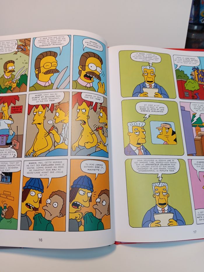 Livre Bande dessinée les Simpson Cirque en folie - photo numéro 5