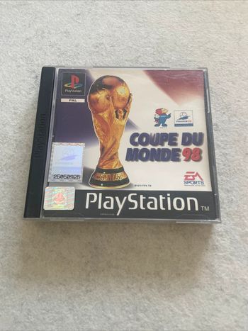 Coupe du Monde 98 Jeu Playstation 1 PS1 FR