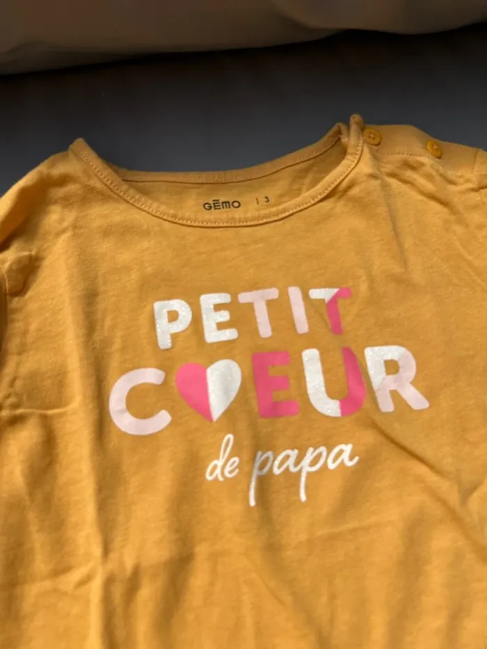 TEE shirt 3 ans gemo - photo numéro 2