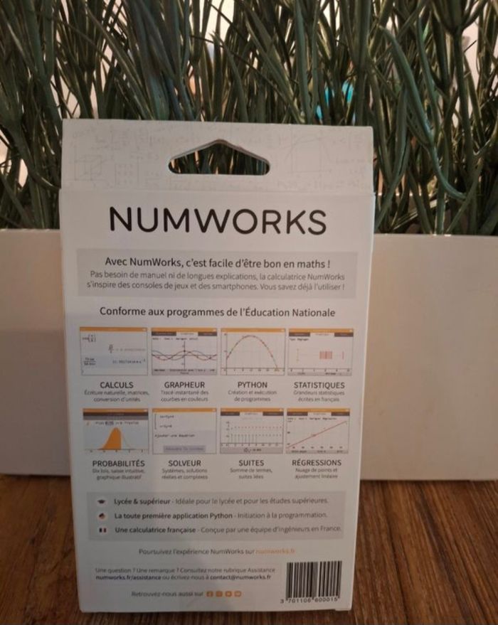 Calculatrice Numworks graphique - photo numéro 2