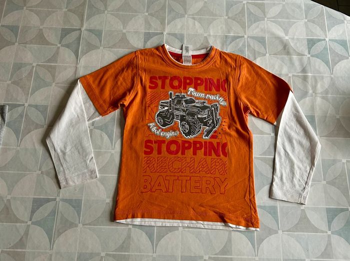 Lot de 3 t shirts garçon - 7 ans - C&A - en très bon état - photo numéro 4