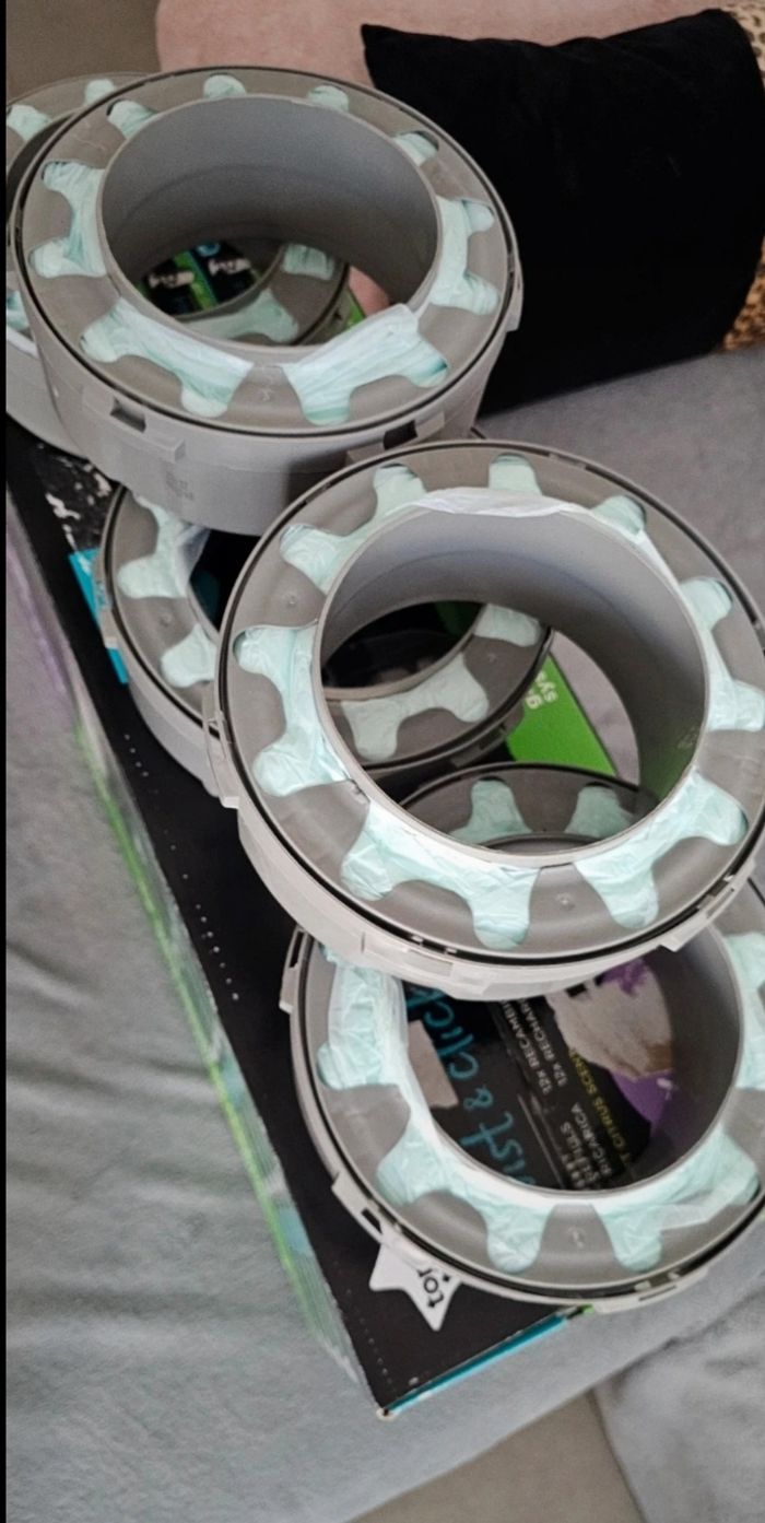 Lot de 5 recharges twist & click Tommee Tippee neufs - photo numéro 4