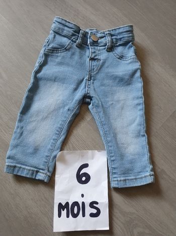 Pantalon jeans 6mois garçon