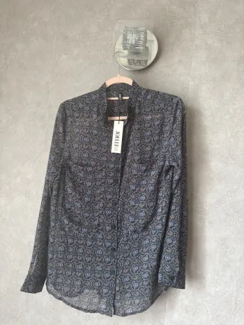 Chemise bleu marine taille S Joelle