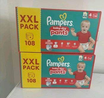 Couche pampers pants taille 4