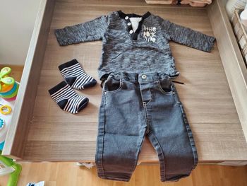 Lot de 5 tenues pour bébé garçon 6 mois